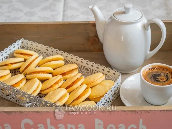 Фото готового блюда: Лимонное песочное печенье