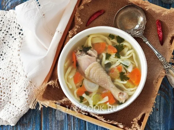 Фото готового блюда: Суп «Зама»