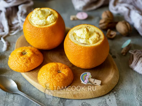 Фото блюда: Апельсиновое суфле