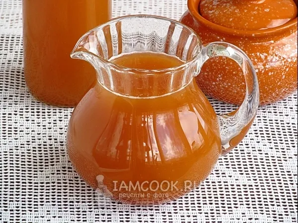 Фото блюда: Домашний квас из ржаного хлеба