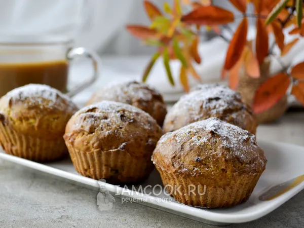Фото блюда: Тыквенно-морковные маффины