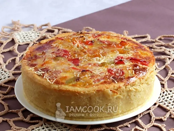 Фото готового блюда: Пирог на картофельном тесте