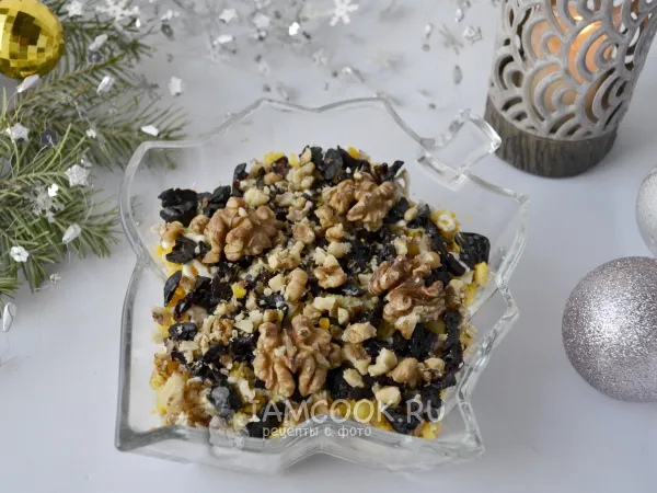 Фото блюда: Салат «Черепаший вальс»