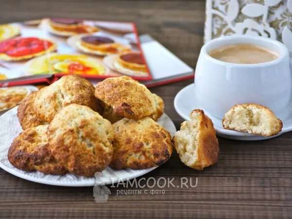 Фото готового блюда: Сдобное лимонное печенье