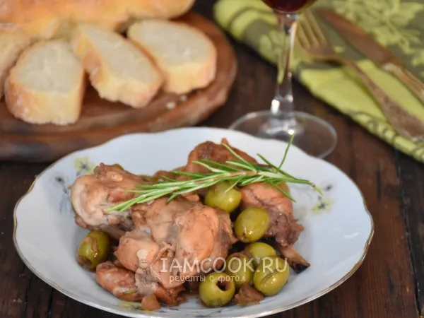 Фото блюда: Кролик по-средиземноморски