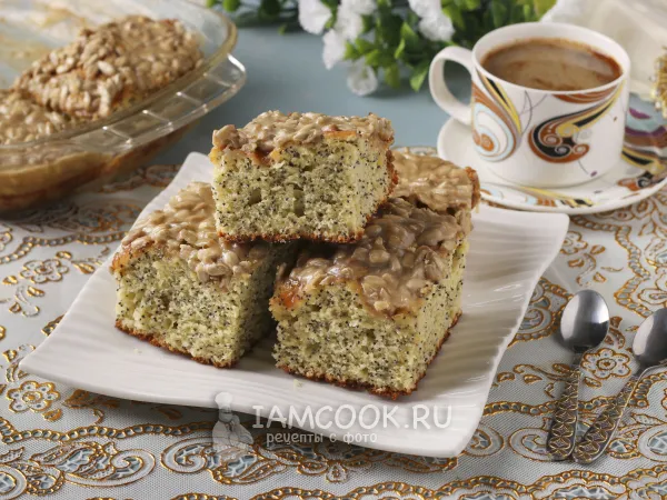 Фото готового блюда: Пирог «Жареная семечка»