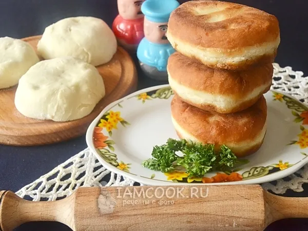 Фото готового блюда: Постные беляши с картошкой