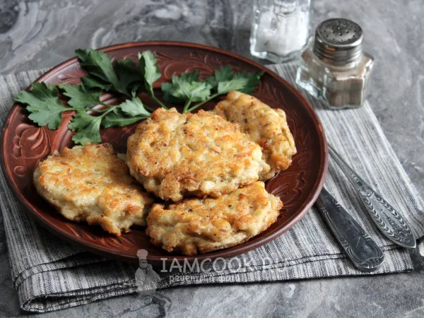 Фото готового блюда: Рубленые котлеты из трески