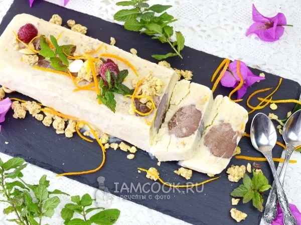 Фото готового блюда: Парфе банановое