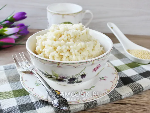 Фото блюда: Пшенная каша для диабетиков