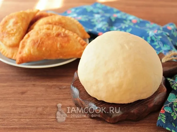 Фото блюда: Тесто для чебуреков на сметане