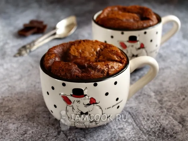 Фото блюда: Шоколадный магкейк