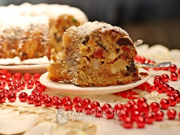 Фото блюда: Рождественский кекс