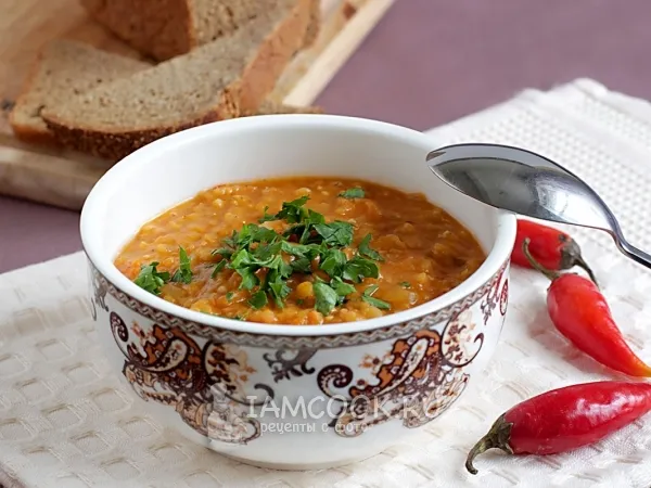 Фото блюда: Чечевичная каша