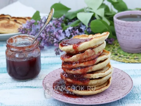 Фото блюда: Оладьи на пиве