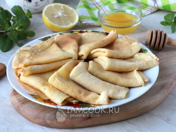 Фото готового блюда: Блины на картофельном отваре