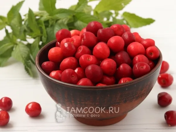 Фото блюда: Заморозка черешни на зиму