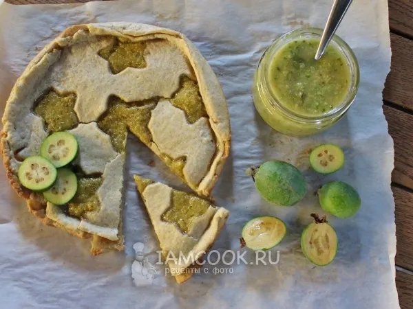 Фото готового блюда: Пирог с фейхоа