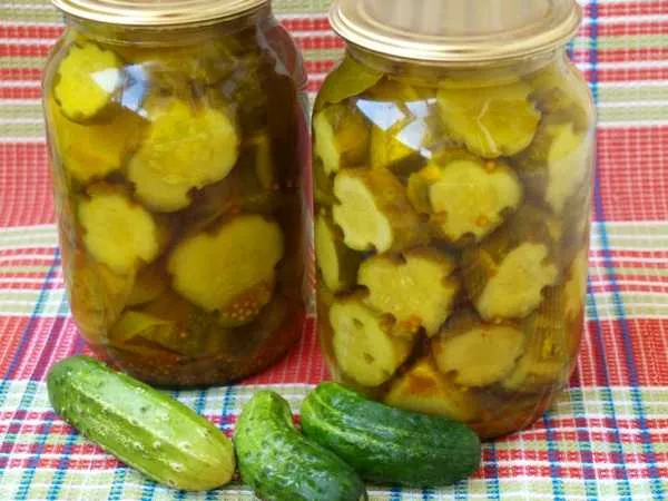 Фото блюда: Огурцы маринованные с карри