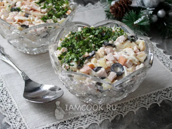 Фото блюда: Салат «Декабрь»