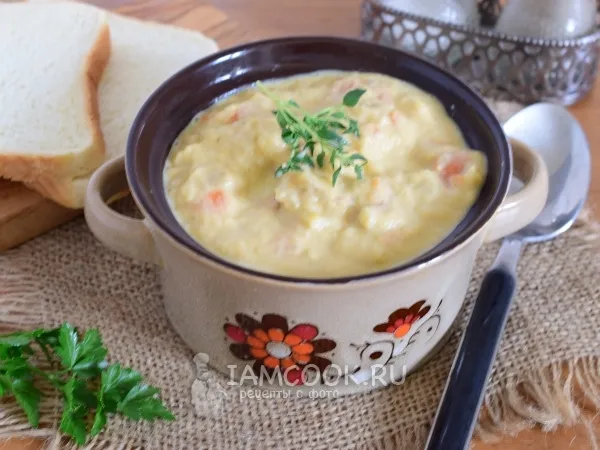 Фото блюда: Сливочный суп-пюре из корневого сельдерея