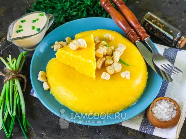 Фото блюда: Мамалыга из кукурузной крупы