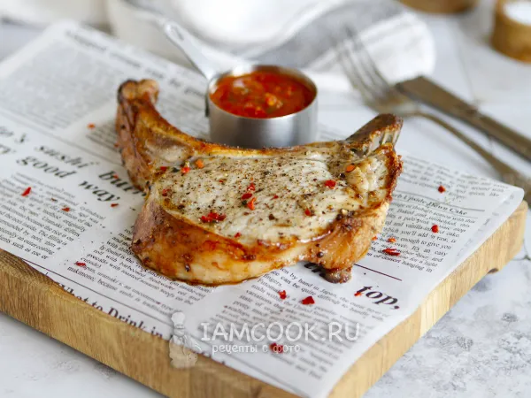 Фото блюда: Свиная корейка в аэрогриле