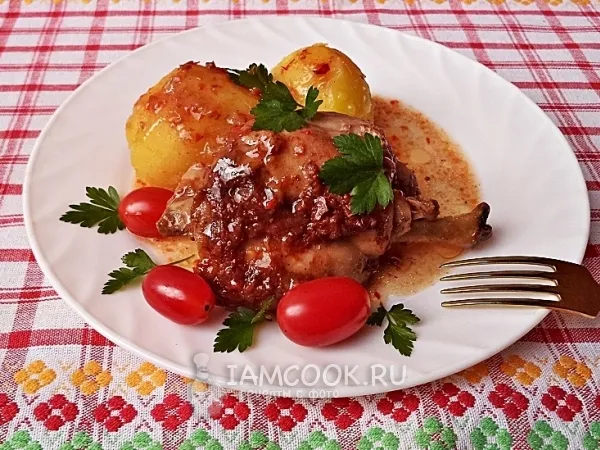 Фото блюда: Кролик в аджике