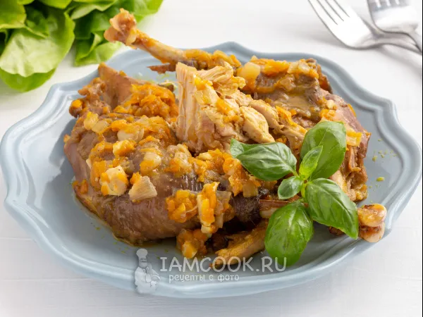 Фото готового блюда: Цесарка в мультиварке