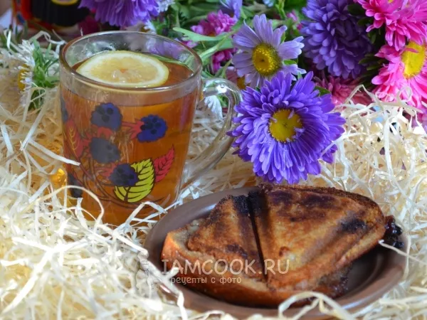 Фото блюда: Сладкий сэндвич