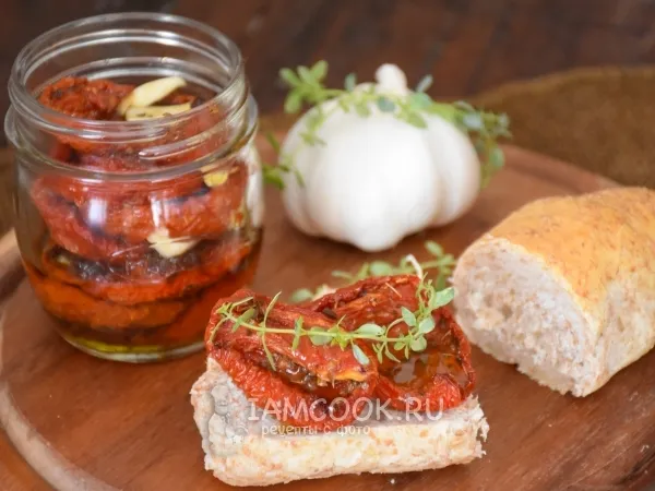 Фото готового блюда: Вяленые помидоры в духовке