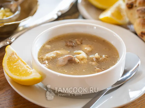 Фото блюда: Келле пача (турецкий суп)