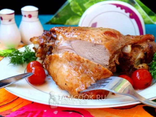 Фото готового блюда: Бедро индейки в духовке