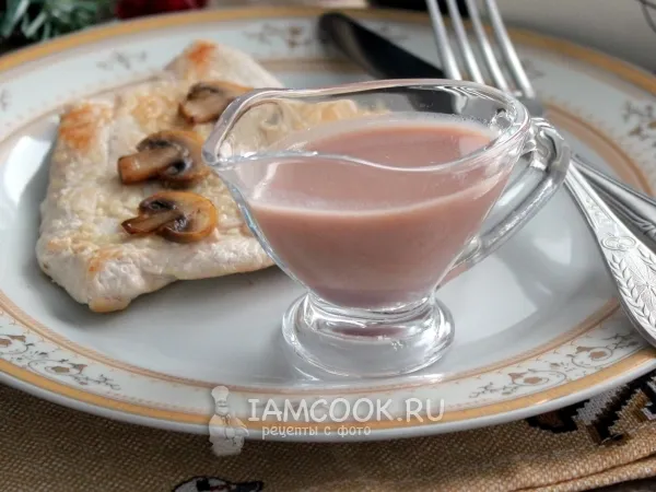 Фото блюда: Масляный соус Бер Руж