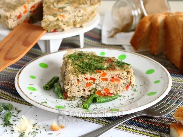 Фото блюда: Суфле из индейки в мультиварке