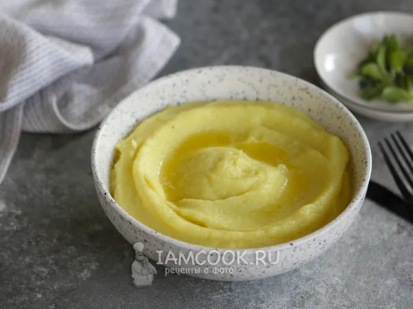 Фото блюда: Пюре из цветной капусты с яйцом