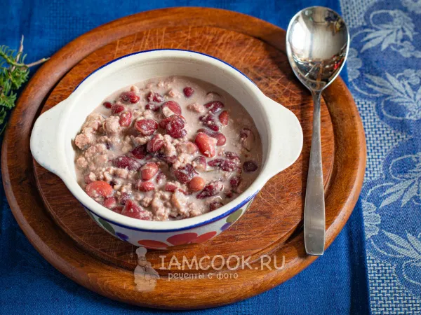 Фото готового блюда: Красная фасоль с фаршем