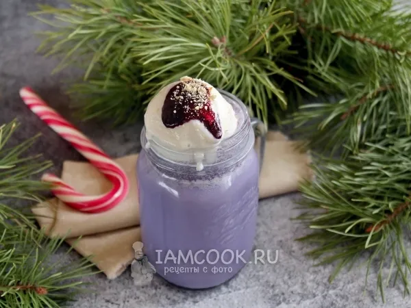 Фото блюда: Молочный коктейль с вареньем