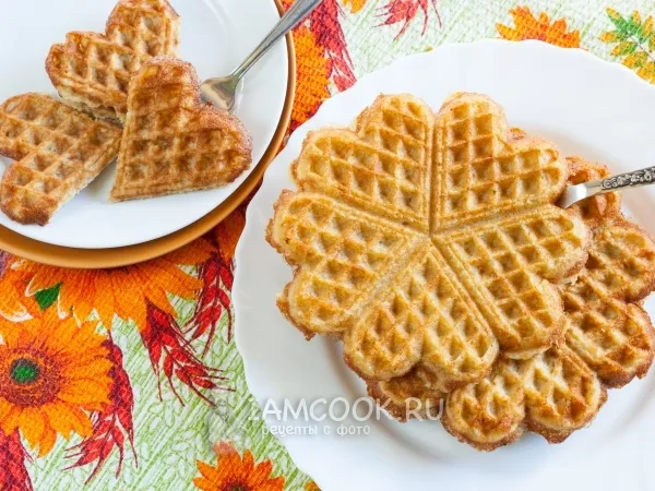 Фото готового блюда: Картофельные вафли