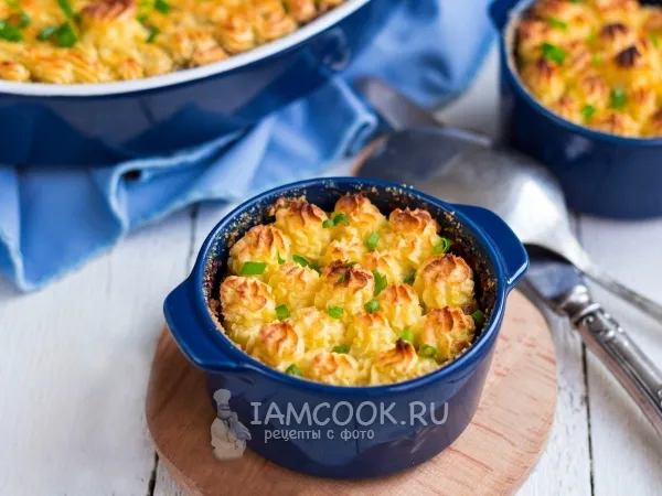 Фото блюда: Картофельная запеканка с курицей