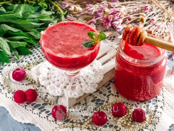 Фото блюда: Крем-мёд (вишневый)