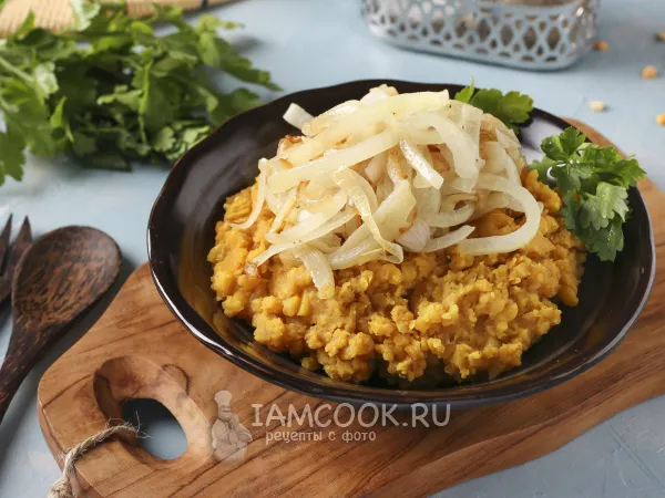 Фото готового блюда: Постное гороховое пюре со специями