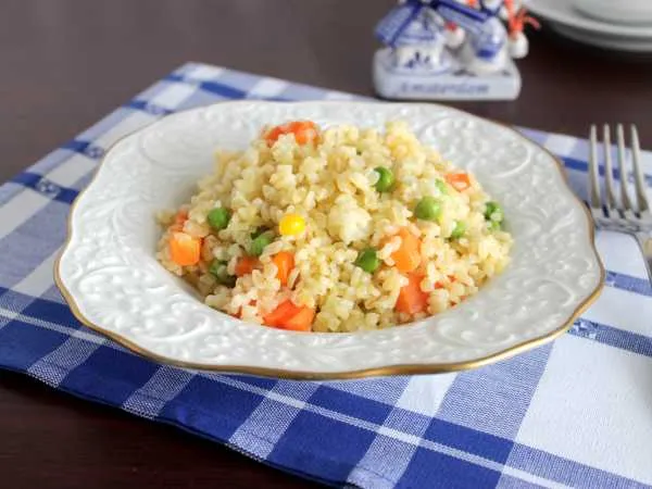 Фото готового блюда: Булгур на гарнир