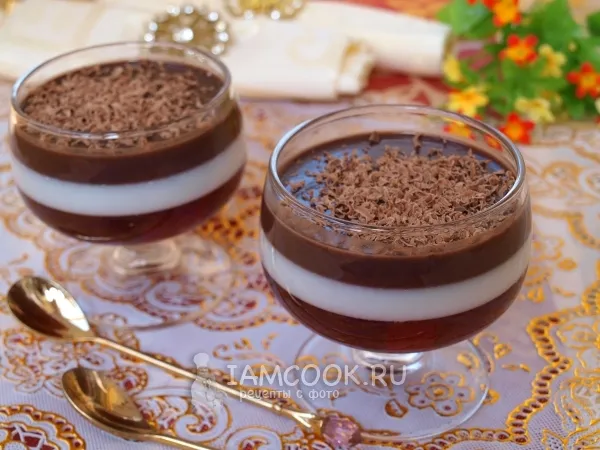 Фото блюда: Желе слоями