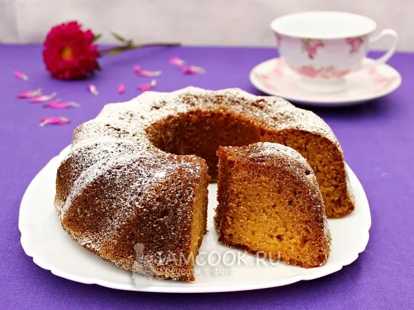 Фото блюда: Манник на сметане без муки