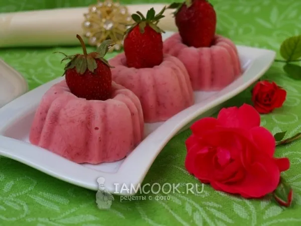 Фото блюда: Клубничное мороженое