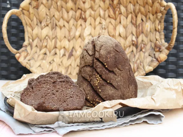 Фото готового блюда: Хлеб из льняной муки без дрожжей и пшеничной муки