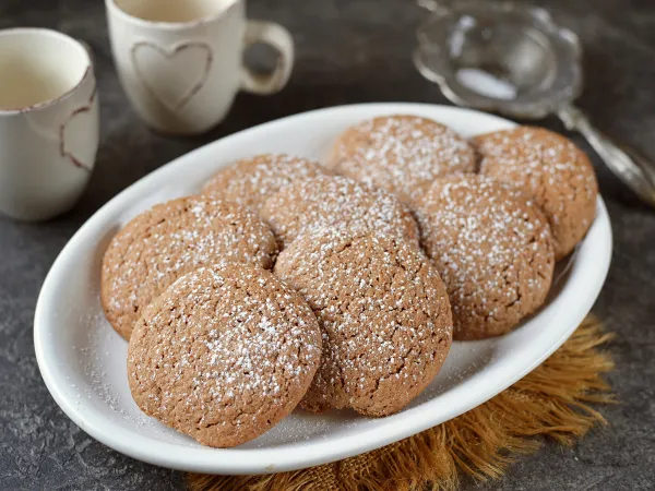 Фото готового блюда: Шоколадное печенье с морской солью