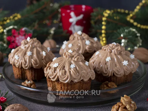 Фото блюда: Морковные капкейки