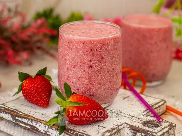 Фото блюда: Йогурт из зеленой гречки